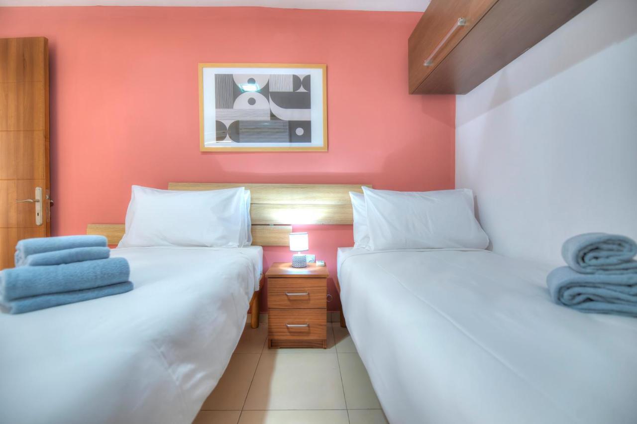 Comfortable 2bedrooms In Paceville, Balcony Jpor1-3 Apartament St. Julian's